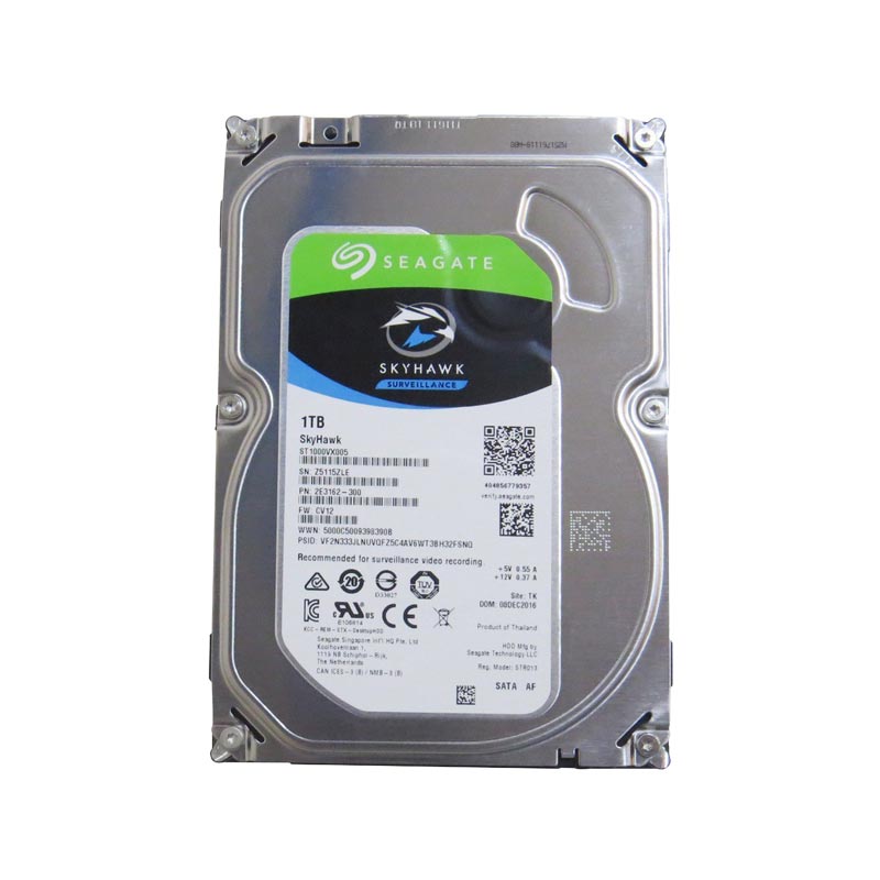 Picture of Seagate SkyHawk ST1000VX005 Surveillance Systems Internal Hard Disk Drive 1TB (3.5" / Interface : SATA / 3 Years Warranty)